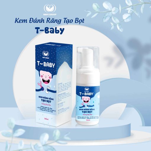 Bọt đánh Răng Trẻ Em T-baby – Hapi