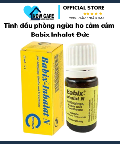 Tinh Dầu Phòng Ngừa Ho Cảm Cúm Inhalat đức – Babix