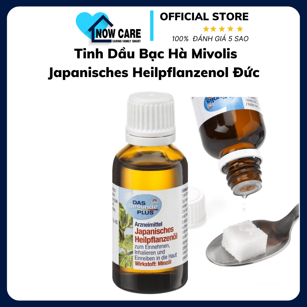 Tinh Dầu Bạc Hà Japanisches Heilpflanzenol đức 30ml – Mivolis