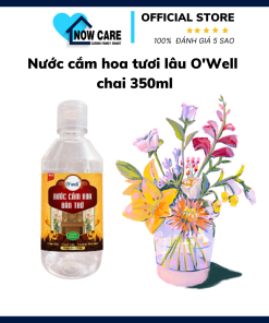 Nước Cắm Hoa Tươi Lâu Chai 350ml – O’well