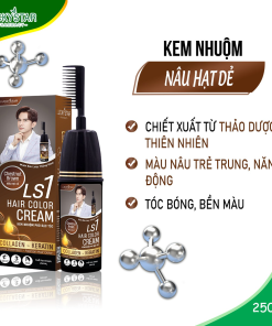 Kem Nhuộm Phủ Bạc Nâu Hạt Dẻ 250ml – Lucky Star