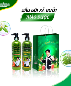 Combo Gội Xả Bưởi Cao Cấp 850ml – Lucky Star