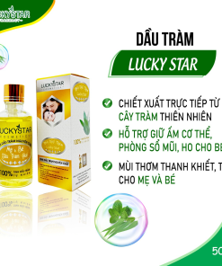 Tinh Dầu Tràm Nguyên Chất 50ml – Lucky Star