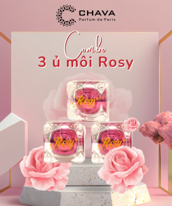 Combo 3 Ngọc Dưỡng ủ Môi – Rosy