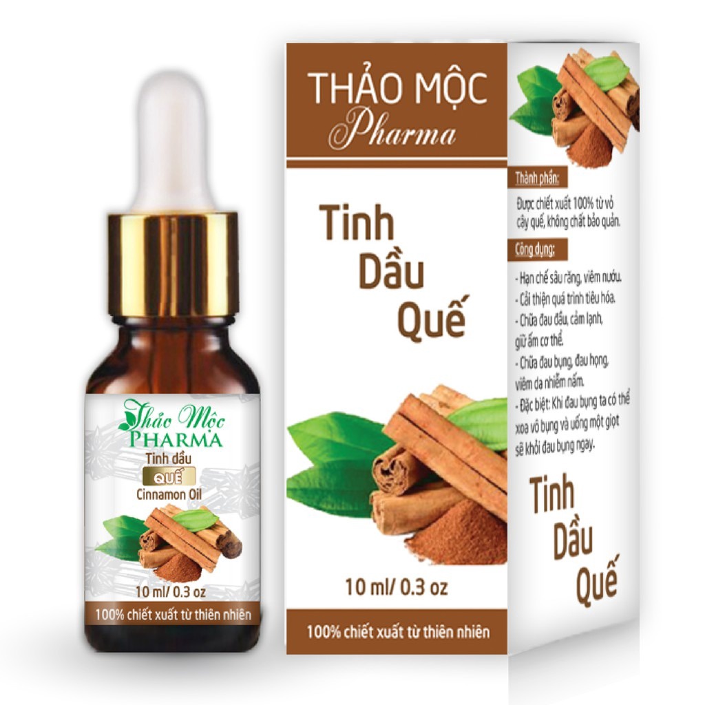 Tinh Dầu Quế Thảo Mộc Pharma 10ml – Sht House