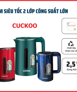 ấm Siêu Tốc 2 Lớp Cuckoo 2.5l Loại 1 Ctb262 – Bechip