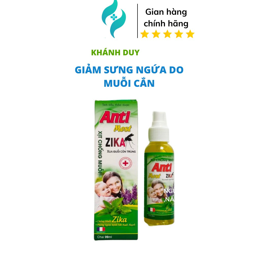 Tinh Dầu Xịt Muỗi Zika Chống Muỗi, Ngừa Sốt Xuất Huyết Giảm Sưng Ngứa An Toàn Lành Tính – An đại Phát