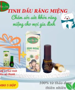 [combo 5 Hộp] Tinh Dầu Răng Miệng 5ml – Dạ Thảo Liên