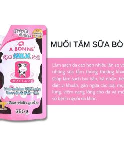 Muối Tắm Sữa Bò Tẩy Tế Bào Chết A Bonne Spa Milk Salt Thái Lan 350gr – Milk