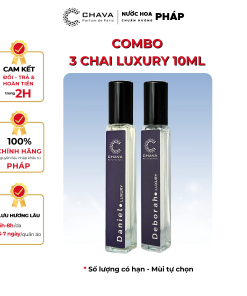 Combo 2 Chai Nước Hoa Luxury 10ml (deborah, Daniel, Ruth) – Chava