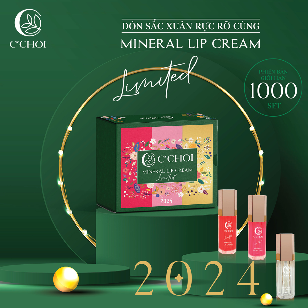 Son Kem Khoáng (Phiên Bản Giới Hạn) – Mineral Lip Cream – Limited 2024