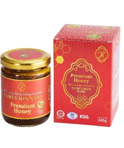 Mật ong đông trùng hạ thảo Curcumin nano 240gr