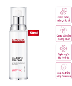 Tinh chất dưỡng trắng & đều màu da 50ml – Cell Fusion C Expert WhiteCure VITA.CEB12 EFFECTOR