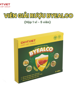 TPBVSK Byealco – Hỗ trợ giải rượu và cải thiện chức năng gan (Hộp 5 viên)