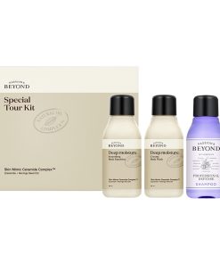 Bộ chăm sóc da toàn thân Beyond Special Tour Kit (BODY PROFESSIONAL DEFENSE SHAMPOO – BEYOND DEEP MOISTURE SMOOTHING BODY EMULSION – BEYOND DEEP MOISTURE CREAMY BODY WASH)