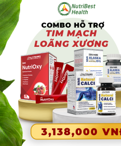 Combo hỗ trợ cho tim mạch và loãng xương