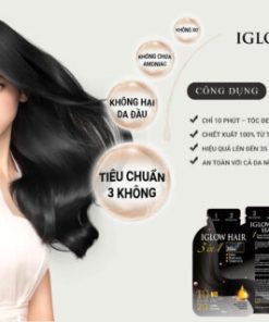 Dầu gội phủ bạc-IGLOW HAIR