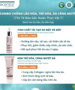 Combo trẻ hóa căng mướt da – Dành cho da dầu, da hỗn hợp