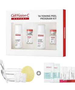 Giải pháp chăm sóc đặc biệt hàng tuần dưỡng trắng an toàn cải thiện sắc tố da Cell Fusion C Expert TA TONING PEEL KIT