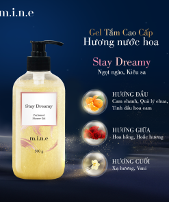 Gel tắm Mine Stay Dreamy Perfumed Shower Gel 500g