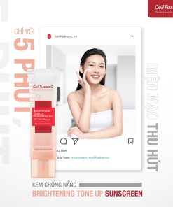 Kem chống nắng bật tone da – Cell Fusion C Brightening Tone Up Sunscreen 100 SPF 50+/ PA++++ 50ml