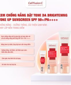 Kem chống nắng bật tone da – Cell Fusion C Brightening Tone Up Sunscreen 100 SPF 50+/ PA++++ 50ml