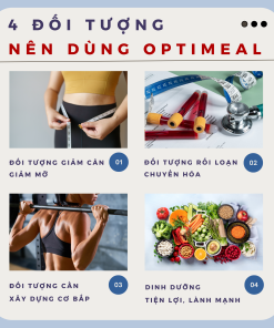 Combo Optimeal Dáng Xinh (Combo 4 hộp Thực phẩm bổ sung Optimeal 560g)