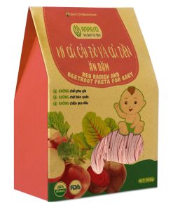 Mì Củ Cải Đỏ & Củ Dền Ăn Dặm Organic Anpaso 300g