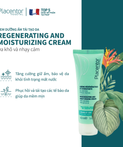 Kem tái sinh và nuôi dưỡng (dành cho da khô & mẫn cảm) Placentor Regenerating & Moisturizing Cream