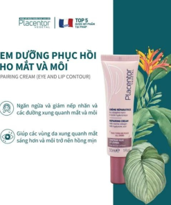 Kem dưỡng phục hồi cho mắt và môi Placentor Repairing Cream Eye And Lip (Placentor Vegetal Repairing Cream Eye And Lip)
