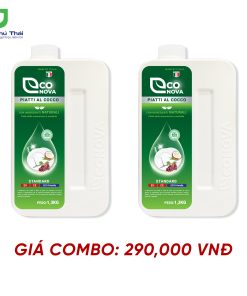 Combo 02 Nước rửa chén thảo mộc dừa già – Econova Piatti Al Cocco