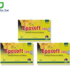 Combo 03 hộp Thực phẩm bảo vệ sức khoẻ Eposoft 500