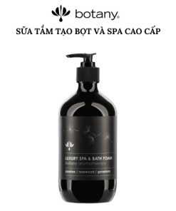 SỮA TẮM TẠO BỌT VÀ SPA CAO CẤP BOTANY chi nhài,gỗ sắc hồng,hoa phong lữ (chai 500ml)