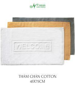 Thảm Chân Nam Phong 100% Cotton, KT 45x75cm