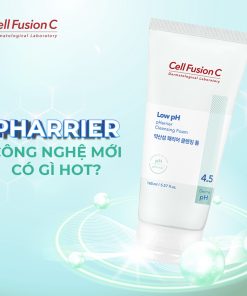 Sửa rửa mặt pH thấp – Cell Fusion C Low pH pHarrier Cleansing Foam 165ml