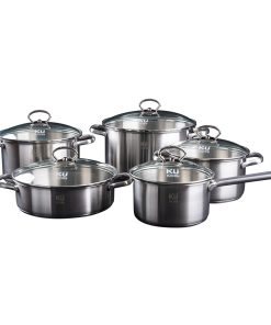 Bộ nồi inox KUCHEN – Set 5 nồi