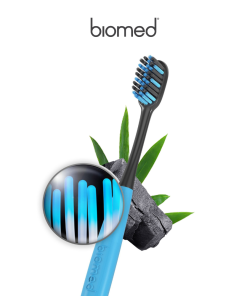 Bàn chải đánh răng mềm dịu Biomed black