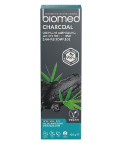 Kem đánh răng chăm sóc Biomed charcoal 100g