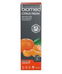 Kem đánh răng chăm sóc Biomed citrus fresh 100g