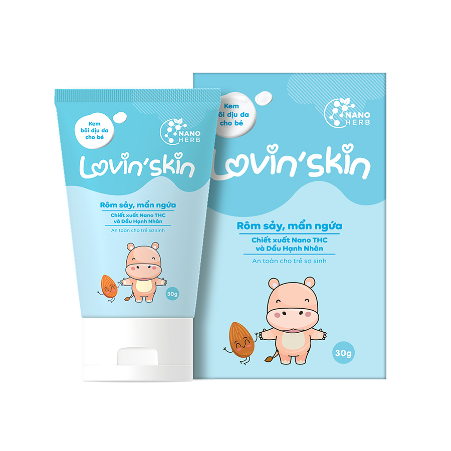 Kem bôi dịu da cho bé (Lovin’skin 30g)