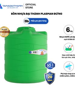 Bồn nhựa Đại Thành Plasman 500LĐ-xanh