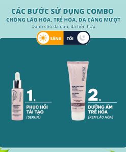 Combo trẻ hóa căng mướt da – Dành cho da dầu, da hỗn hợp