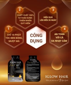 Dầu gội phủ bạc-IGLOW HAIR