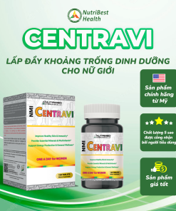 Thực phẩm bảo vệ sức khỏe NMI CENTRAVI (120 viên) – Dành cho Nữ giới