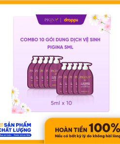 Combo 10 Gói gel Dung dịch vệ sinh Pigina 5ml – Pigina Lacto Intimate Wash