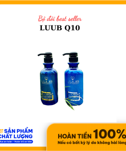 Combo Dầu gội và Dầu xả Công nghệ vi sinh đào thải độc tố Luub Q10