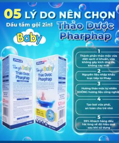 TẮM GỘI BABY THẢO DƯỢC PHARPHAP