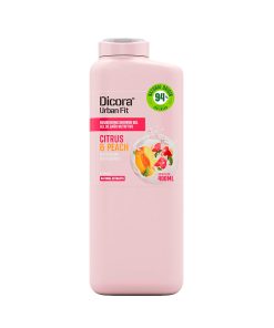 Sữa tắm Dicora Urban Fit Vitamin C cam quýt & đào 400ml