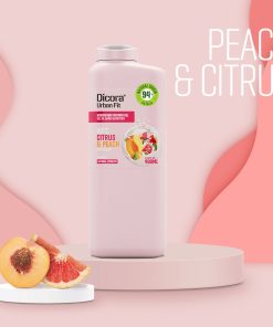 Sữa tắm Dicora Urban Fit Vitamin C cam quýt & đào 400ml