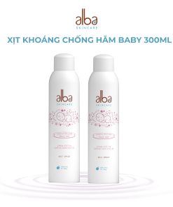 Xịt khoáng chống hăm cho bé Alba 300ml